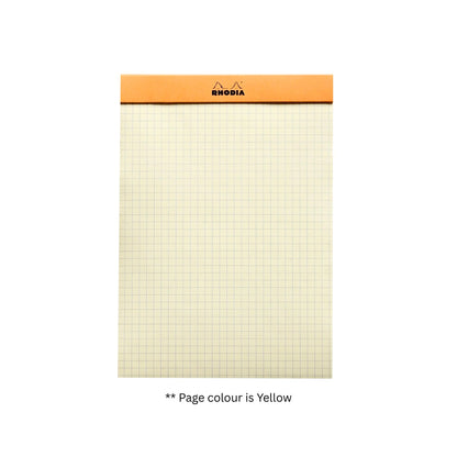 Rhodia - No. 16 - Legal Pad - A5 - Grid / Graph - Orange