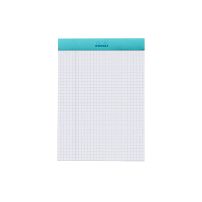 Rhodia - No. 16 Top Stapled Notepad A5 Grid/Graph - Azure Blue