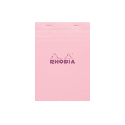 Rhodia - No. 16 Top Stapled Notepad A5 Grid/Graph - Rose