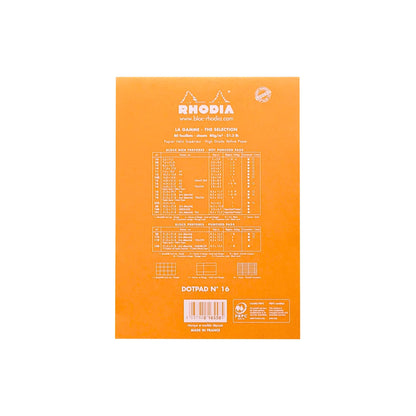 Rhodia - Cuaderno A5 grapado superior n.º 16 rayado - Azul Celeste
