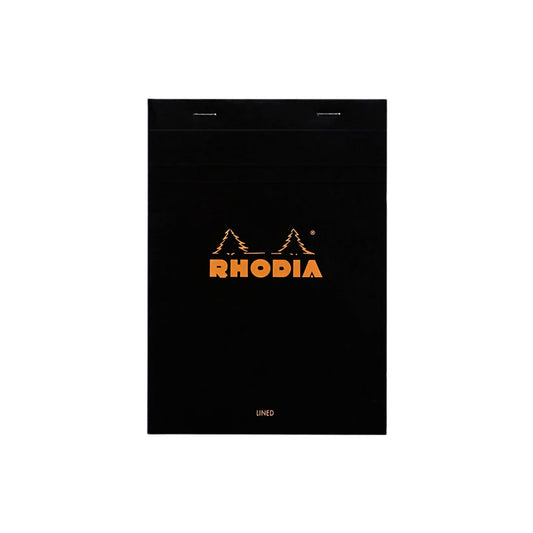 Rhodia - No. 16 - Notepad - A5 - Lined With Margin - Black