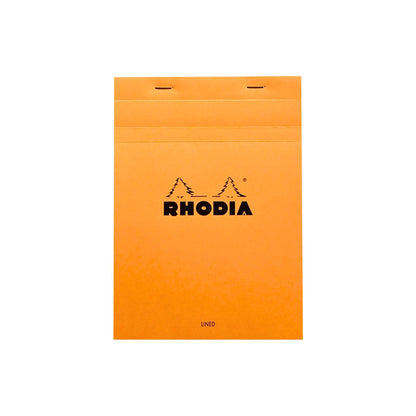 Rhodia - Bloc agrafé n° 11 quadrillé/millimétré A7 - Paon