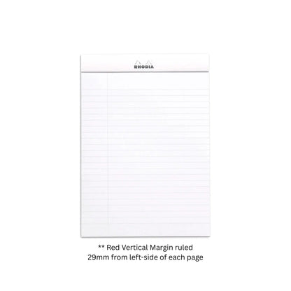 Rhodia - Bloc agrafé n° 11 quadrillé/millimétré A7 - Paon