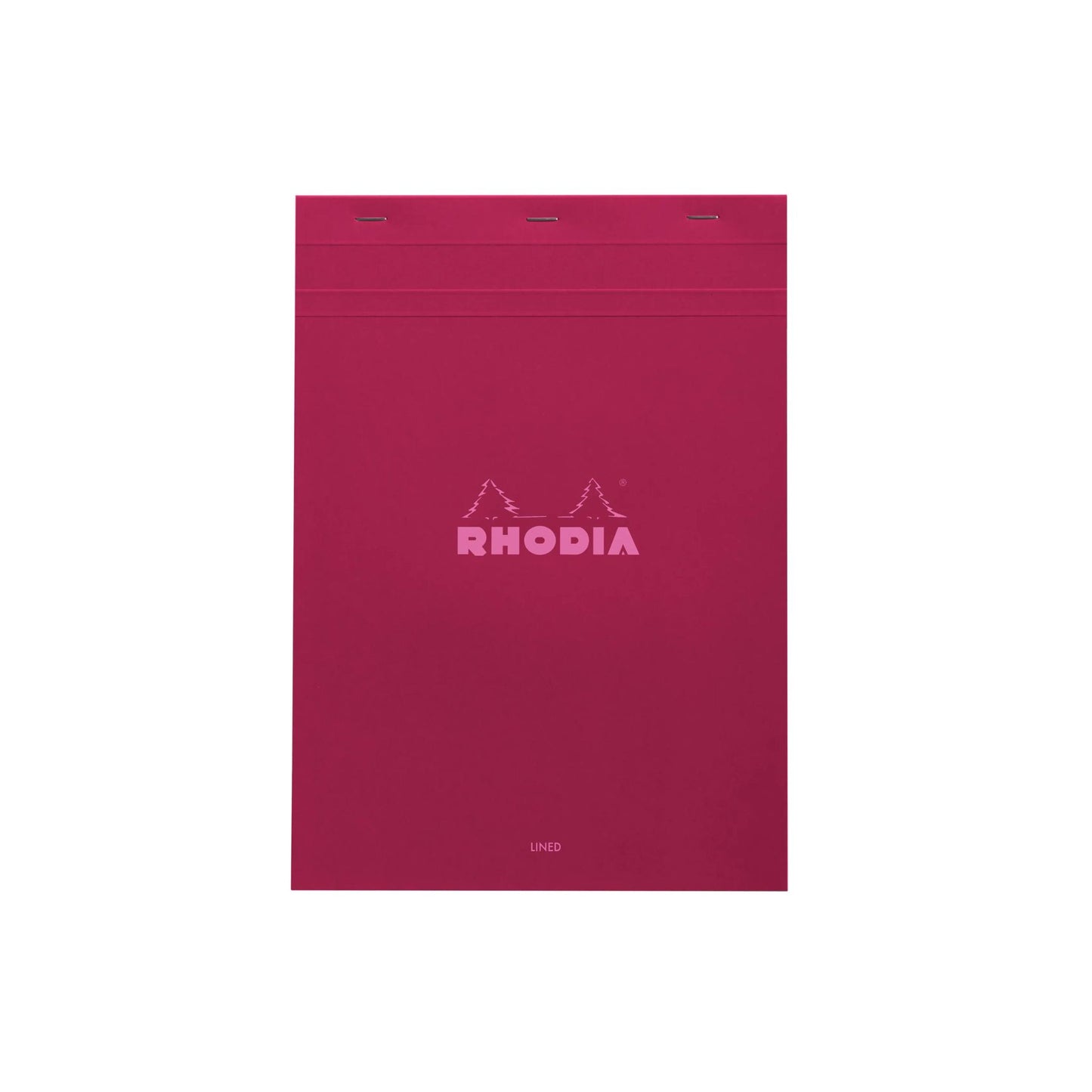 Rhodia - No. 18 Top Stapled Notepad A4 Lined - Plum