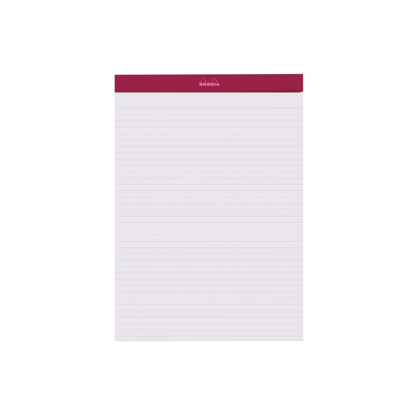 Rhodia - No. 18 Top Stapled Notepad A4 Lined - Plum
