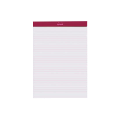 Rhodia - No. 18 Top Stapled Notepad A4 Lined - Plum