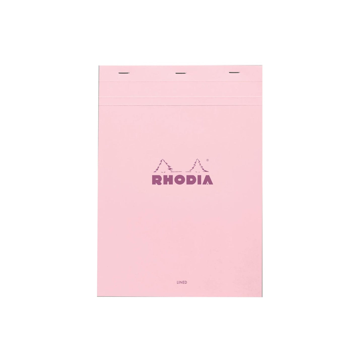 Rhodia - No. 18 Top Stapled Notepad A4 Lined - Rose