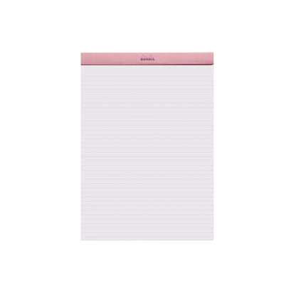 Rhodia - No. 18 Top Stapled Notepad A4 Lined - Rose