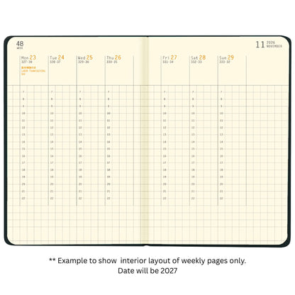 Rhodia - 2027 - Planner - Weekly - Vertical - A6 - Sage