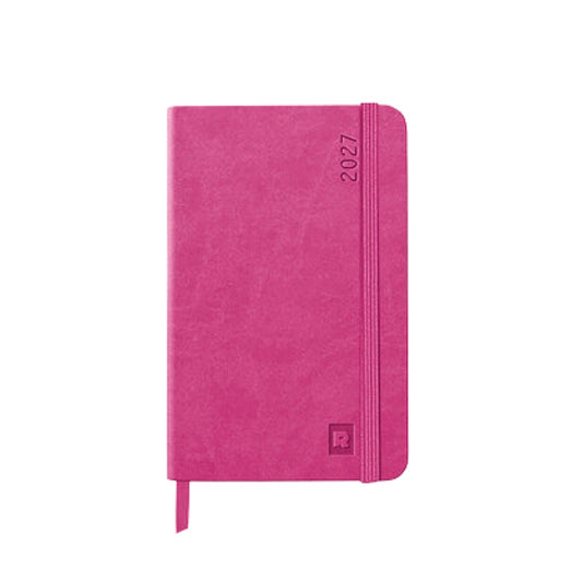 Rhodia - 2027 - Planner - Weekly - Horizontal - A6 - Fuchsia