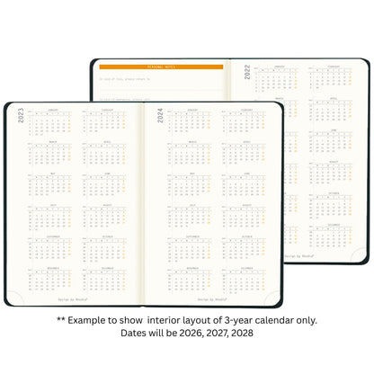 Rhodia - 2027 - Planner - Weekly - Horizontal - A6 - Fuchsia