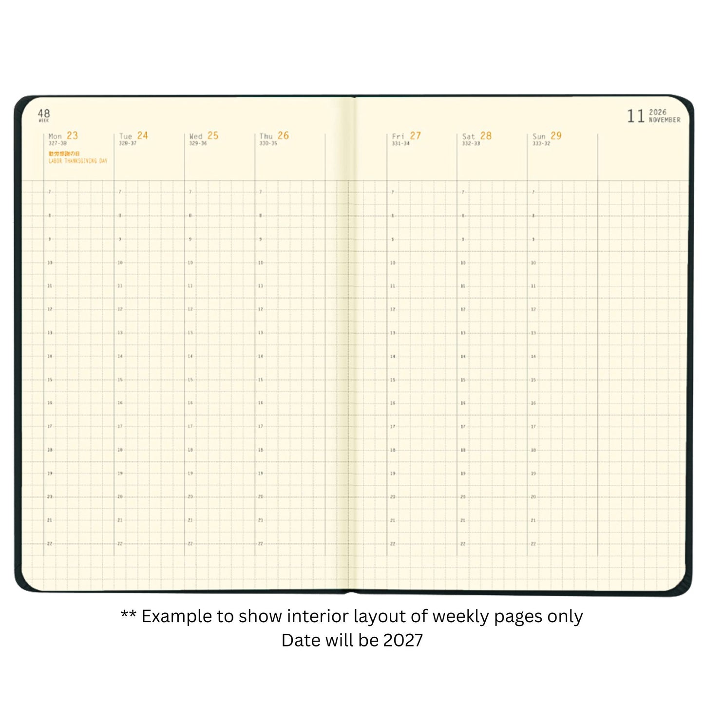 Rhodia - 2027 - Planner - Weekly - Vertical - A5 - Sage