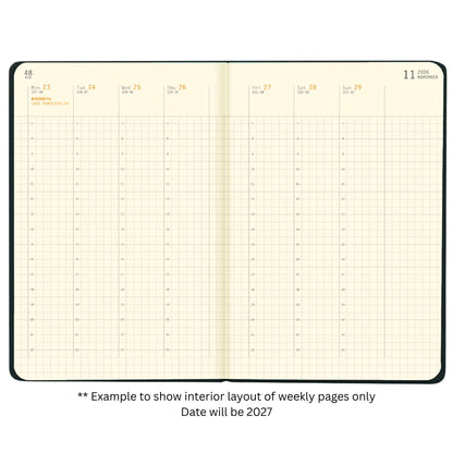 Rhodia - 2027 - Planner - Weekly - Vertical - A5 - Sage