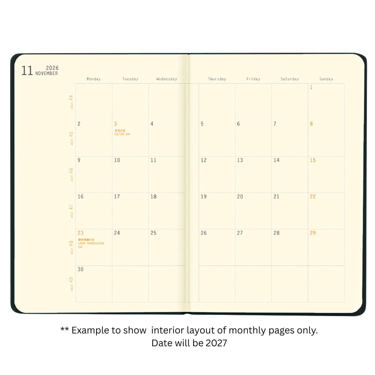 Rhodia - 2027 - Planner - Weekly - Vertical - A5 - Sage