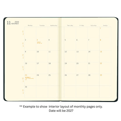 Rhodia - 2027 - Planner - Weekly - Vertical - A5 - Sage