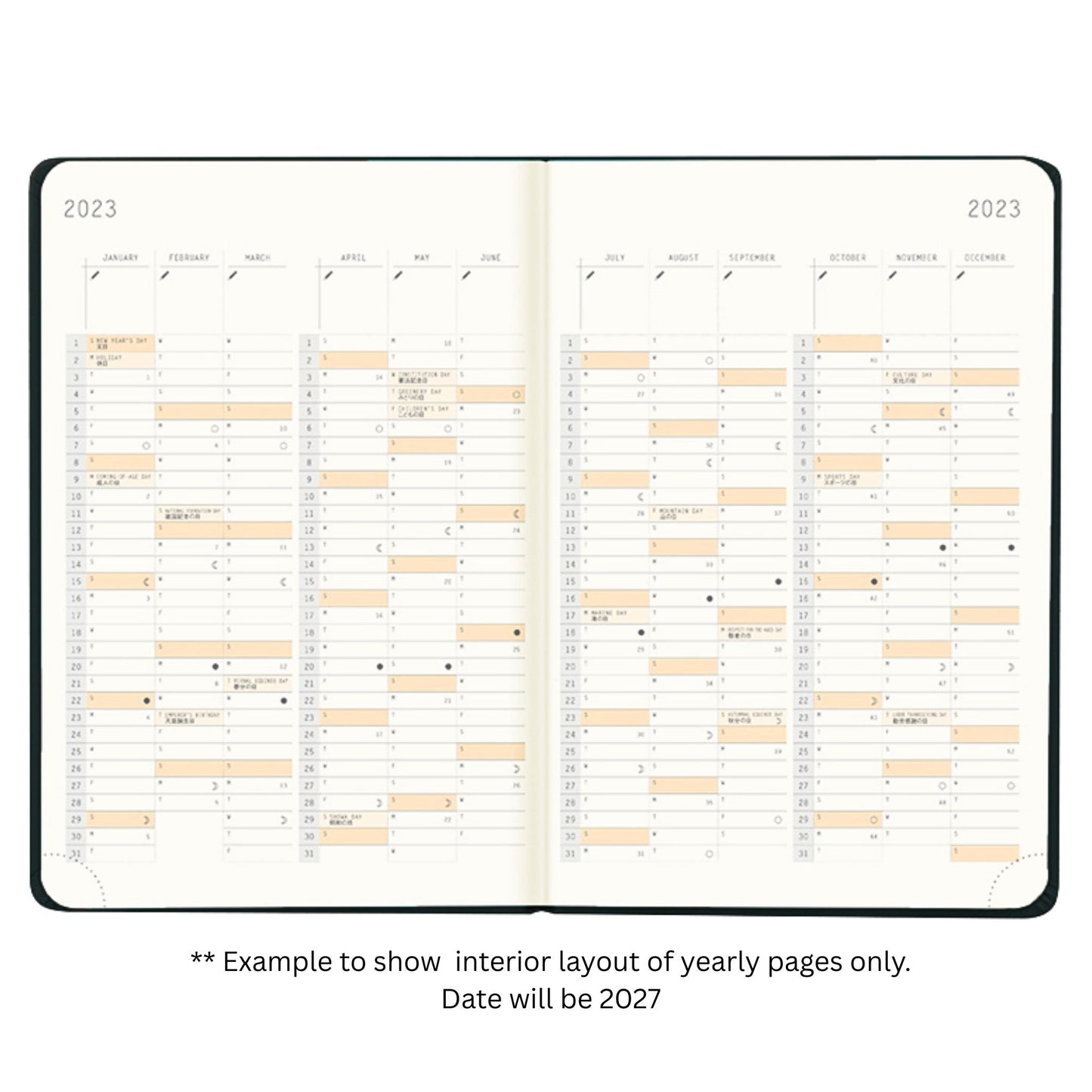 Rhodia - 2027 - Planner - Weekly - Vertical - A5 - Sage