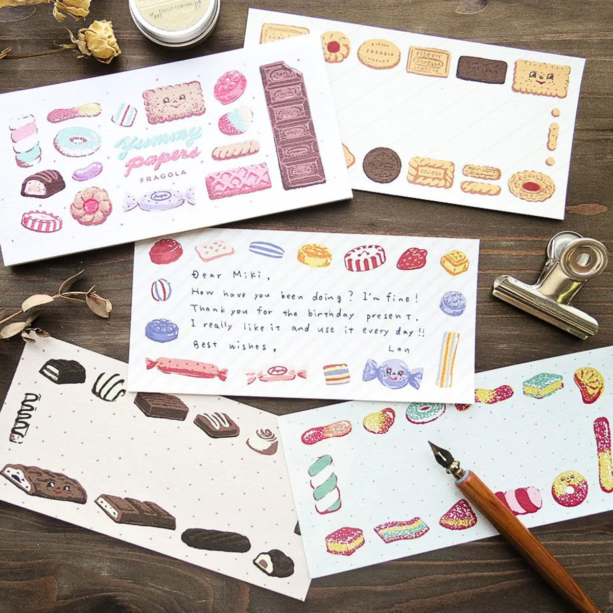 Cozyca Products - Fragola - Notepad - Yummy Papers