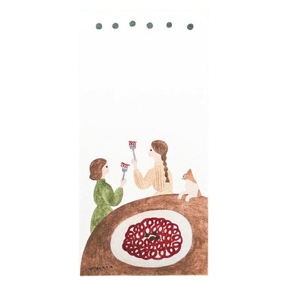 Cozyca Products - Necktie - Notepad - Pasta