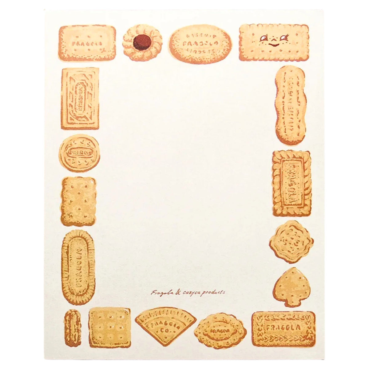 Cozyca Products - Fragola - Letter Set - Biscuits