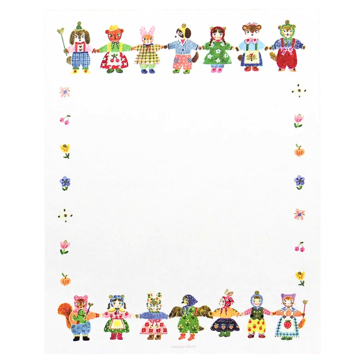 Cozyca Products - Aiko Fukawa - Letter Set - Holding Paws