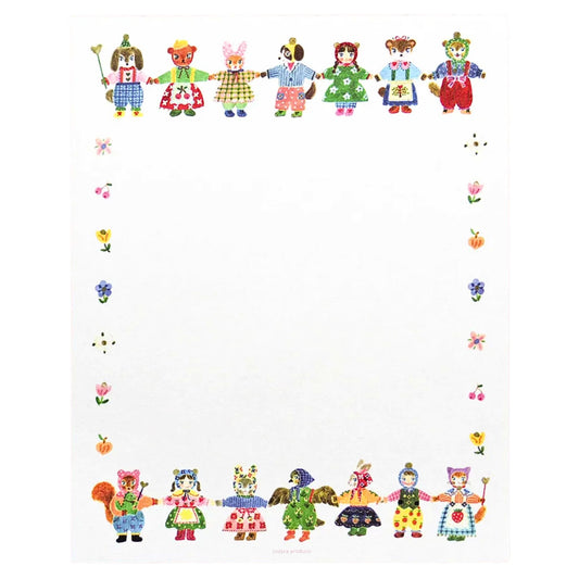 Cozyca Products - Aiko Fukawa - Letter Set - Holding Paws