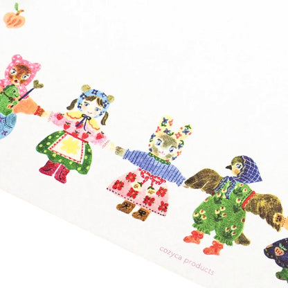 Cozyca Products - Aiko Fukawa - Letter Set - Holding Paws