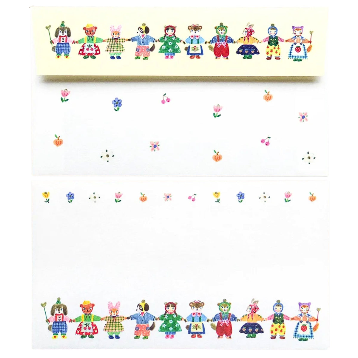 Cozyca Products - Aiko Fukawa - Letter Set - Holding Paws