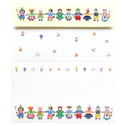 Cozyca Products - Aiko Fukawa - Letter Set - Holding Paws