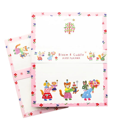 Cozyca Products - Aiko Fukawa - Letter Set - Bloom & Cuddle