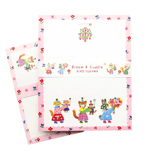 Cozyca Products - Aiko Fukawa - Letter Set - Bloom & Cuddle