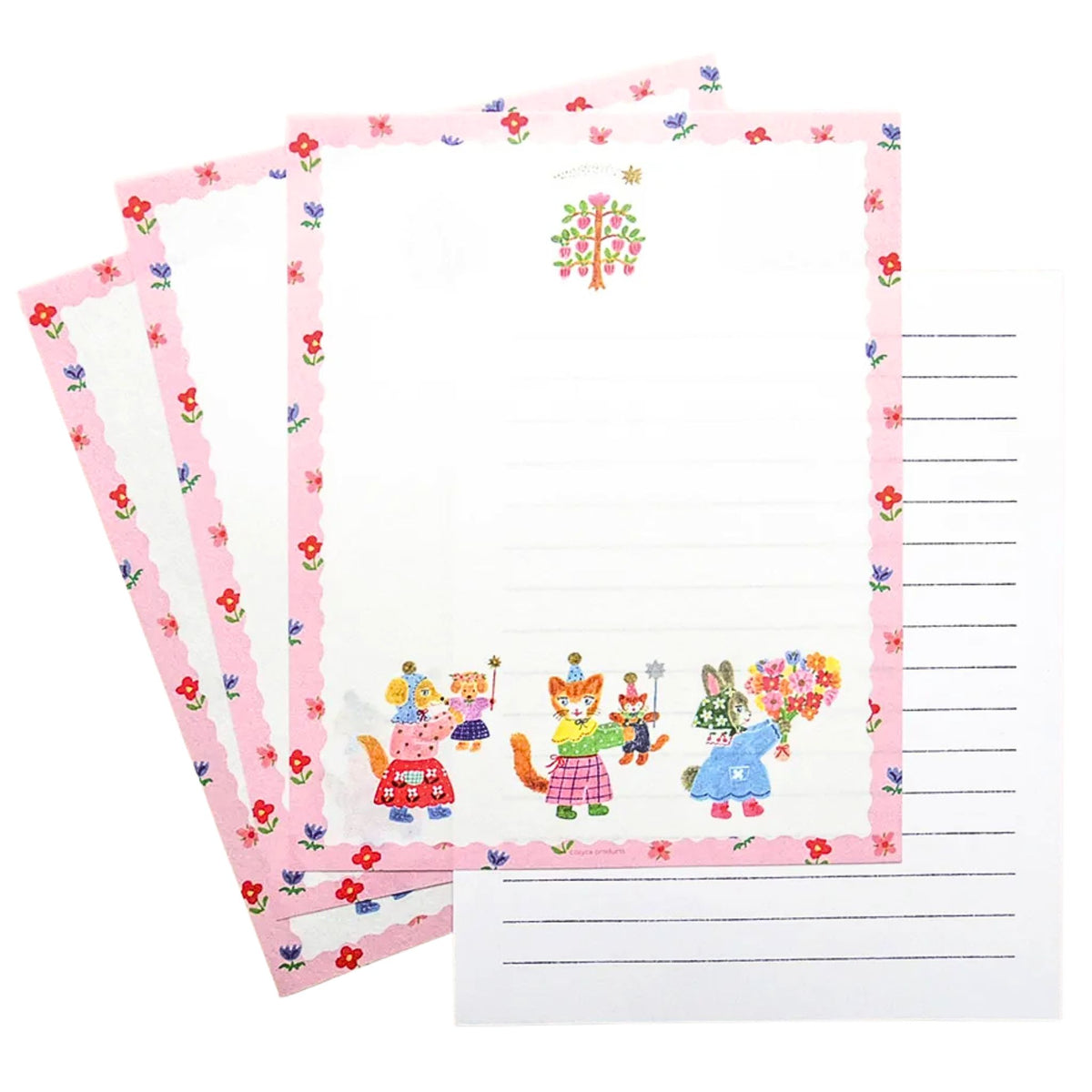 Cozyca Products - Aiko Fukawa - Letter Set - Bloom & Cuddle