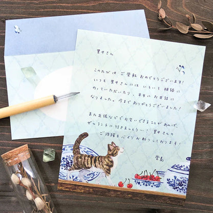 Cozyca Products - Midori Asano - Letter Set - Kitten's Life