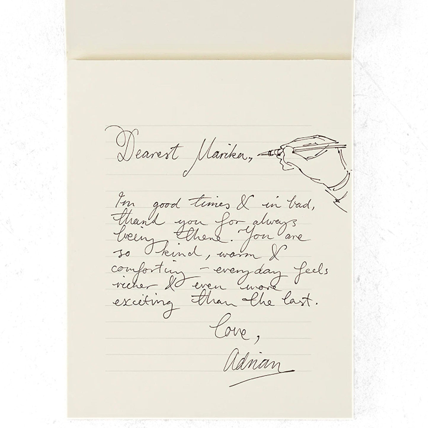 MD Product - Letter Pad Horizontal Ruled