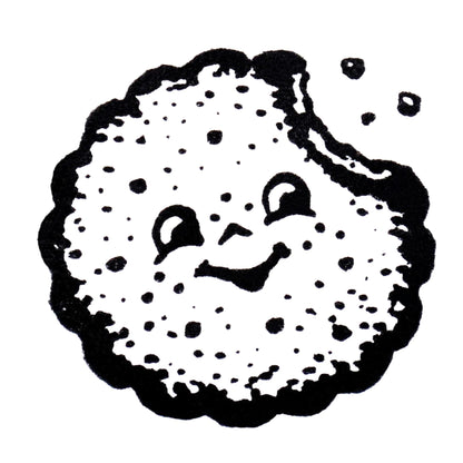 Cozyca Products - Fragola - Rubber Stamp - Biscuit