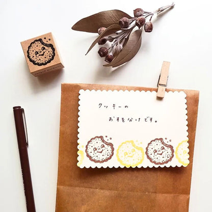 Cozyca Products - Fragola - Rubber Stamp - Biscuit