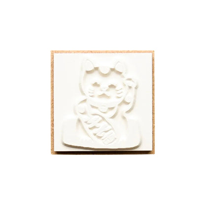 Cozyca Products - Ai Okino - Rubber Stamp - Maneki-Neko