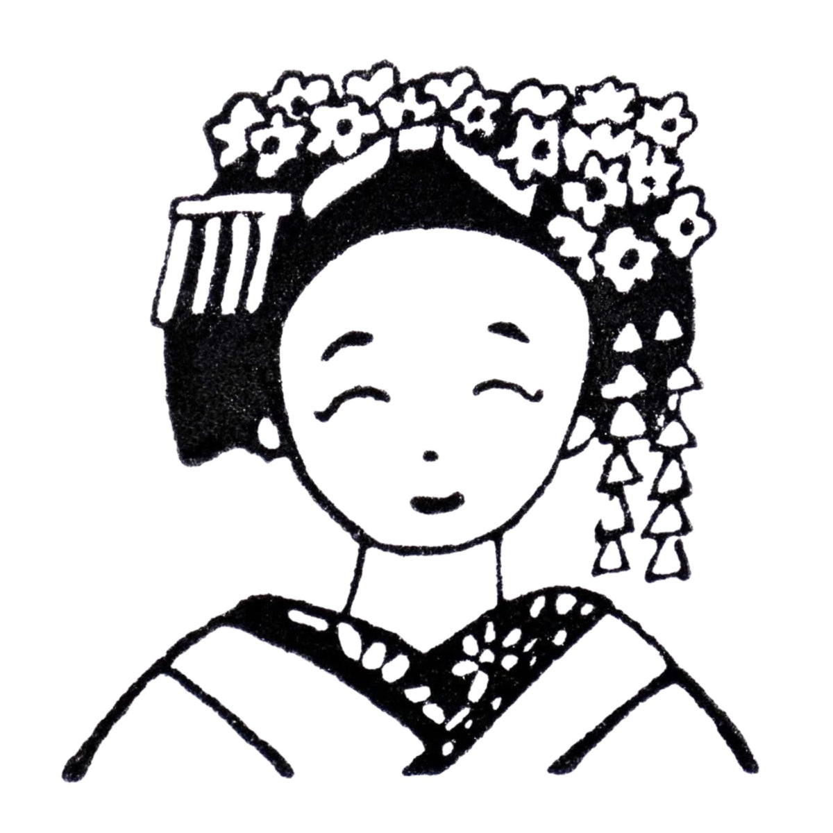 Cozyca Products - Ai Okino - Rubber Stamp - Maiko