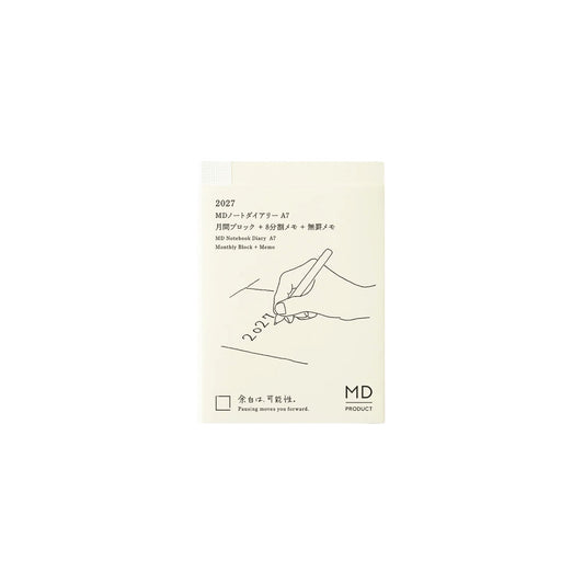 MD PRODUCT - MD Notebook Diary - A7 - 2027