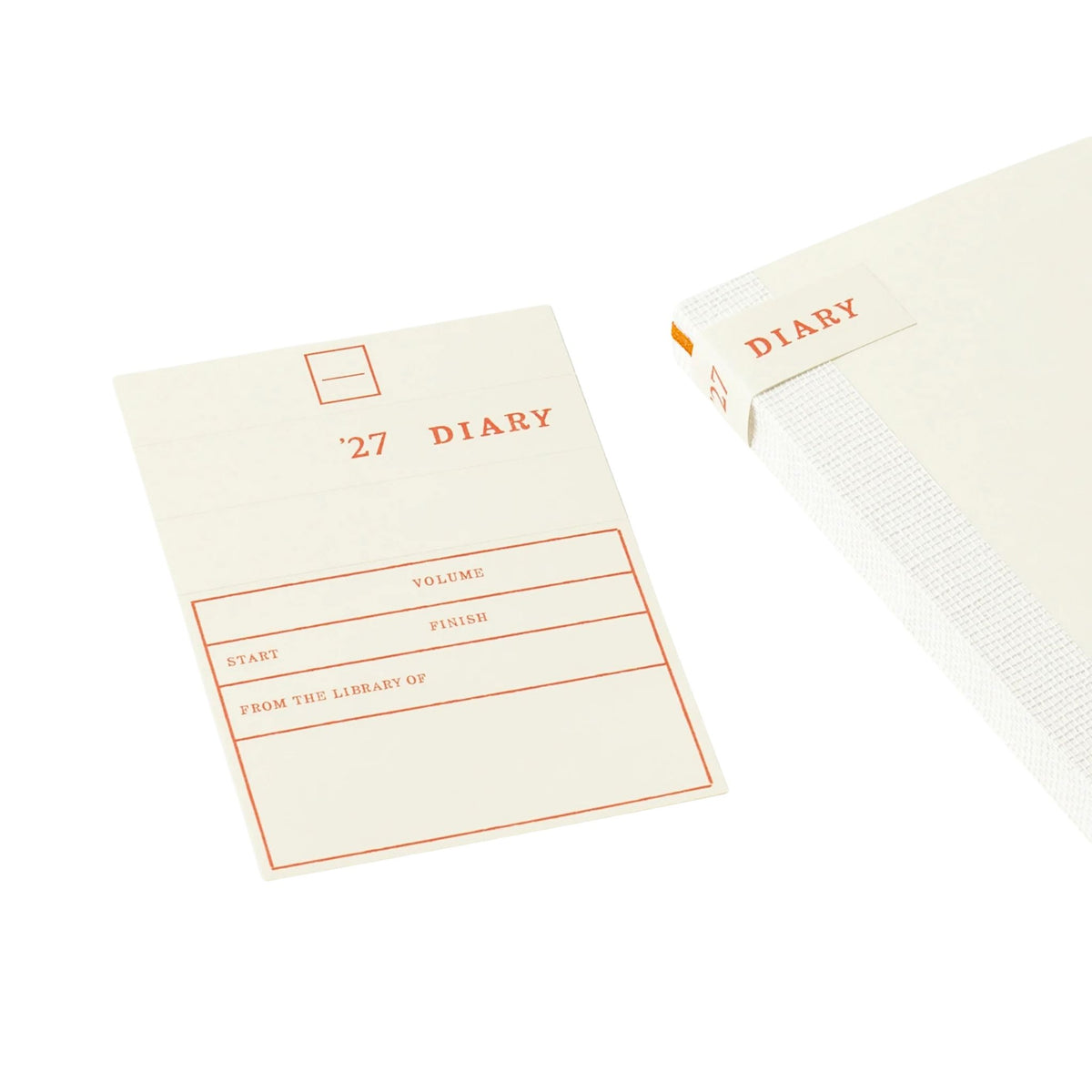 MD PRODUCT - MD Notebook Diary - B6 Slim - 2027