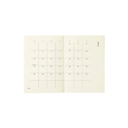 MD PRODUCT - MD Notebook Diary - A7 - 2027
