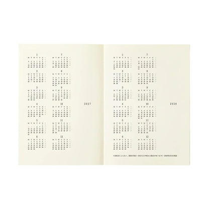 MD PRODUCT - MD Notebook Diary - A6 - 2027