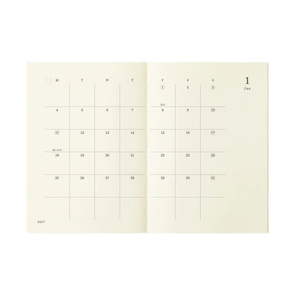 MD PRODUCT - MD Notebook Diary - A6 - 2027