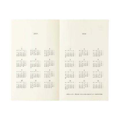 MD PRODUCT - MD Notebook Diary - B6 Slim - 2027