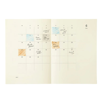 MD PRODUCT - MD Notebook Diary - A5 - 2027