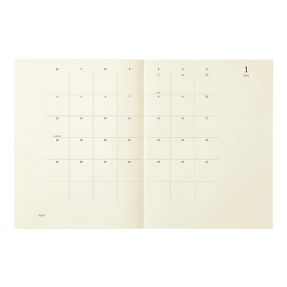 MD PRODUCT - MD Notebook Diary - A4 Variant - Thin - 2027