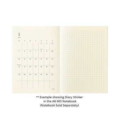 MD PRODUCT - MD Diary Stickers - 2027 - Small