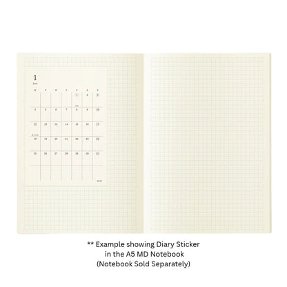 MD PRODUCT - MD Diary Stickers - 2027 - Small