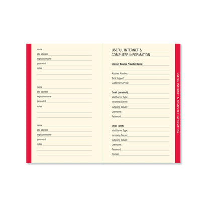 Peter Pauper Press - Personal Internet Address & Password Logbook