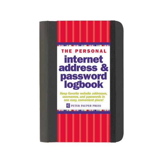 Peter Pauper Press - Personal Internet Address & Password Logbook