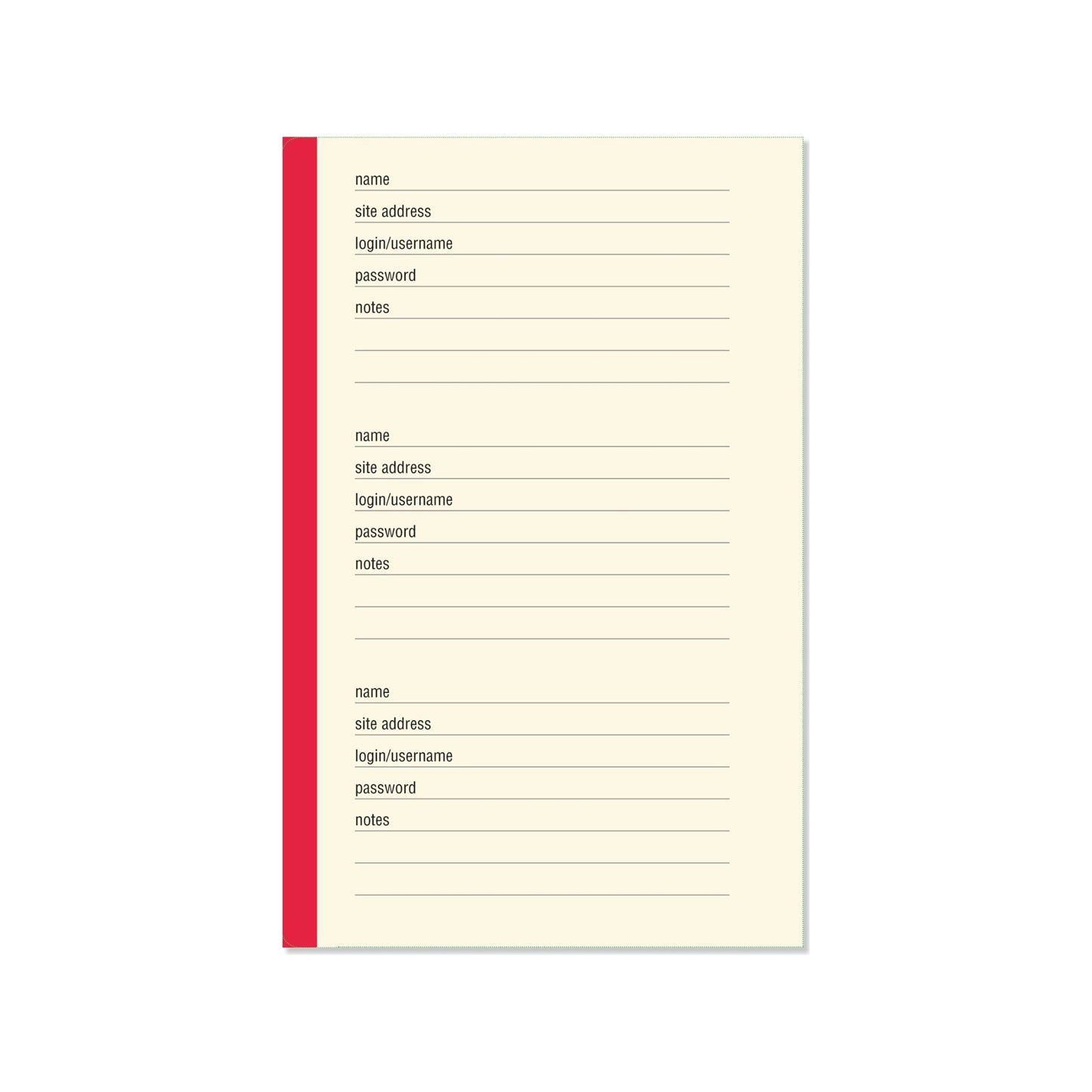 Peter Pauper Press - Personal Internet Address & Password Logbook